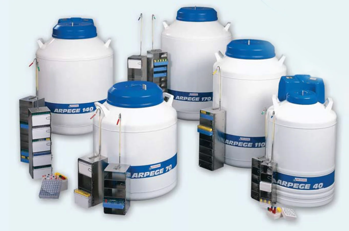 Cryopal Arpege serisi sıvı azot numune saklama tankı