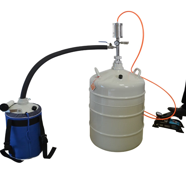 MS1-MaxiTrans biyolojik sıvı azot transfer tankı detay