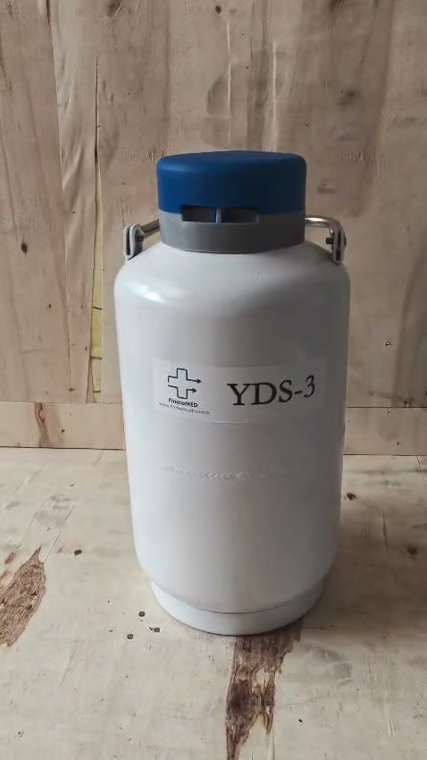 YDS-3 Kanisterli Sıvı Azot Tankı — video önizleme