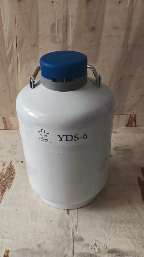 YDS-6 Kanisterli Sıvı Azot Tankı — video önizleme